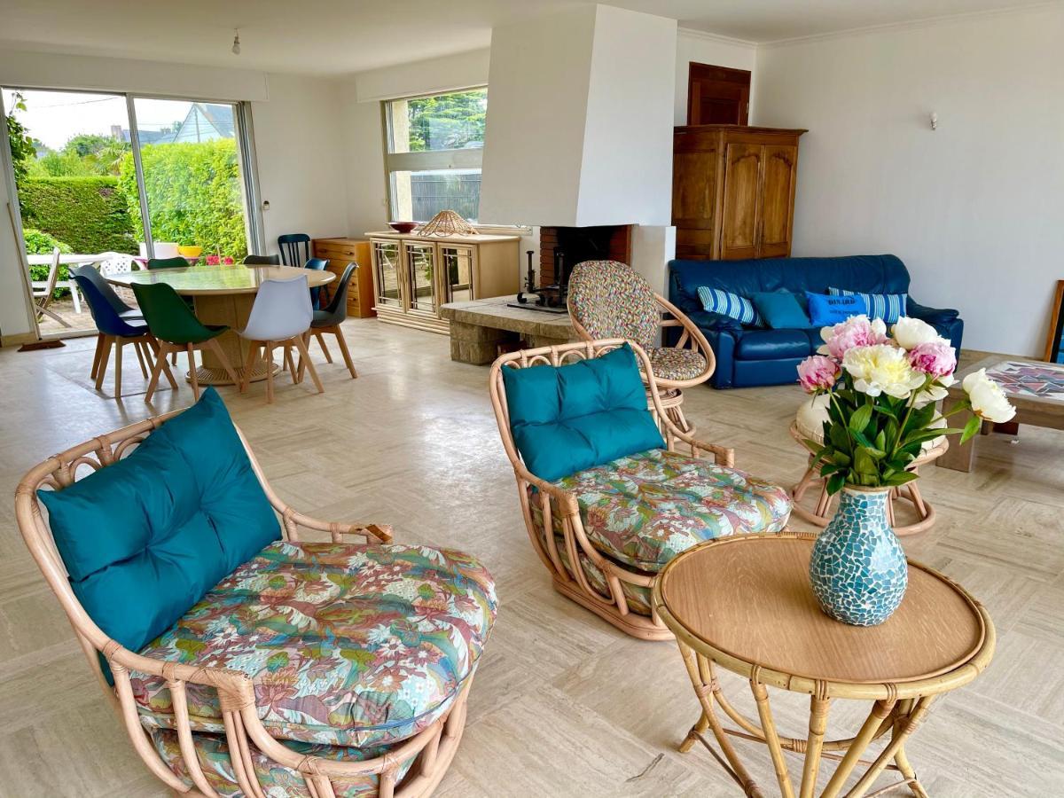 Villa Simone Vue Mer 2Min A Pied De La Plage Saint-Lunaire Exterior photo